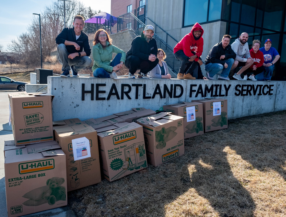 Uniti Med employees at Heartland Family Services