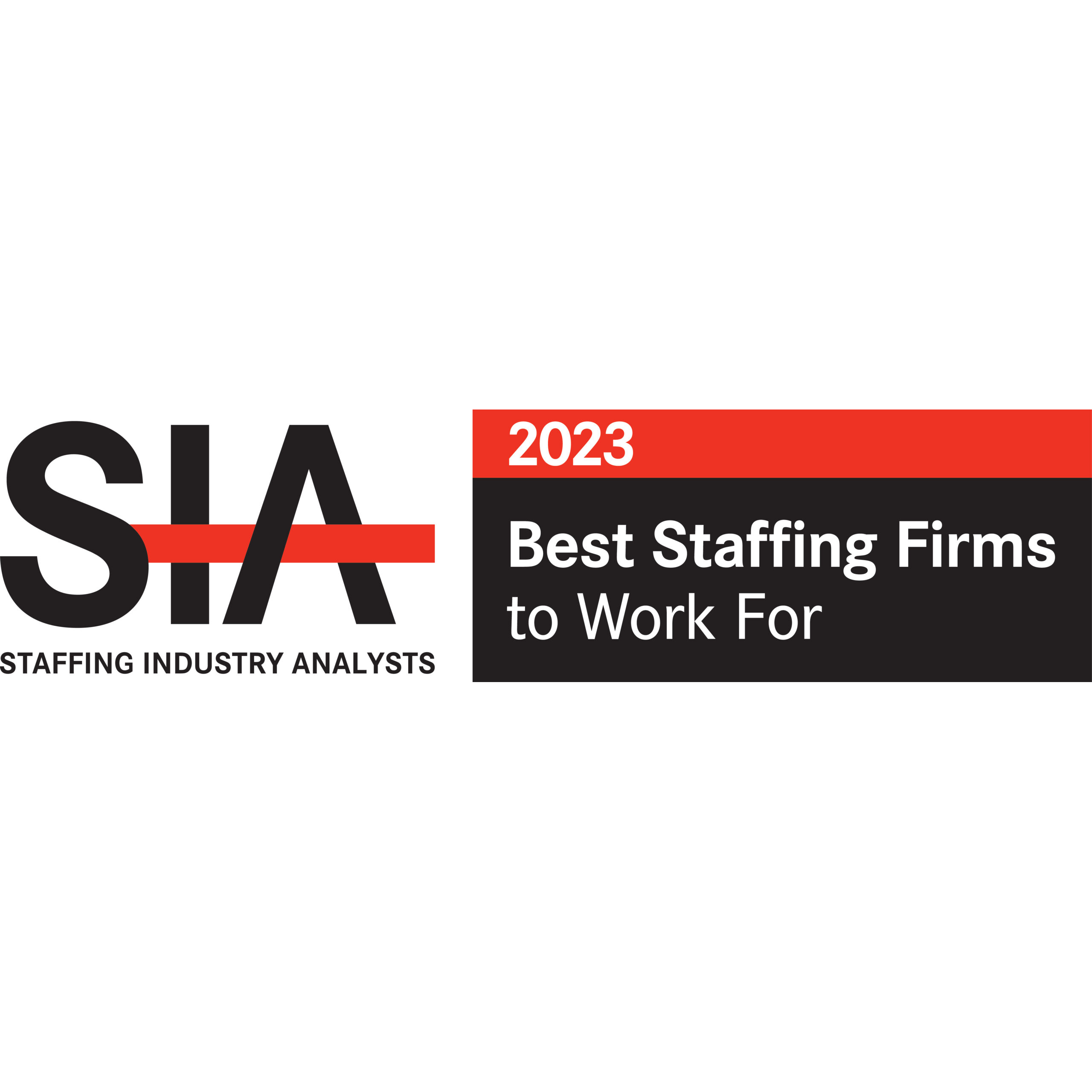 SIA Best Staffing Firms to Work For