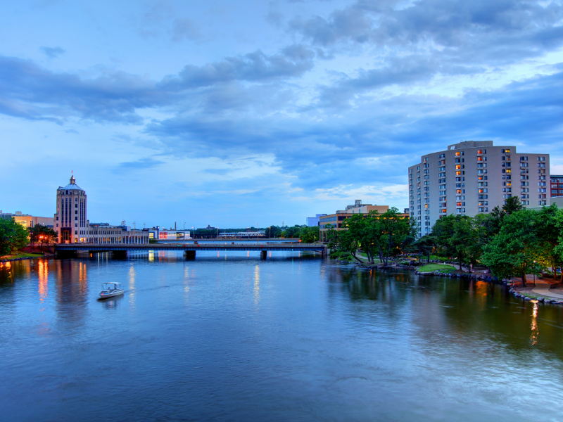 Illinois city scape